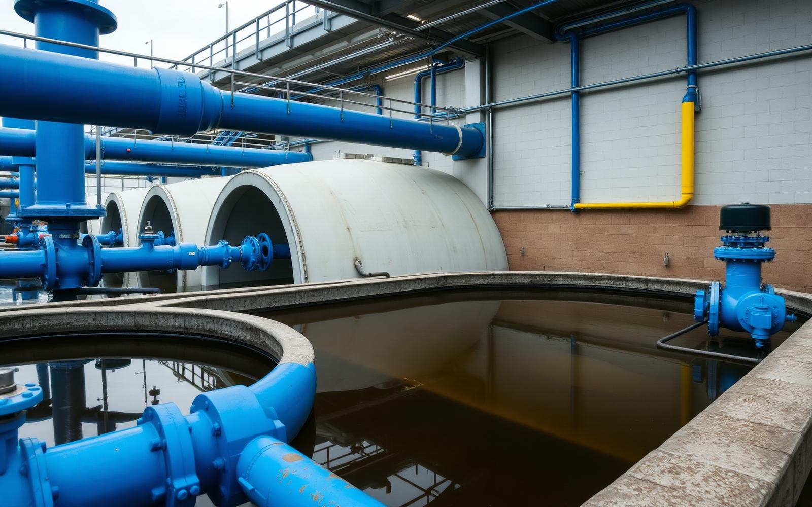 Aplicações industriais em Saneamento
